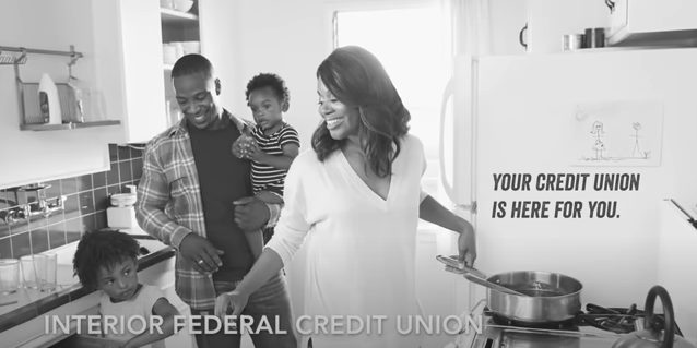An advertisement from a credit union